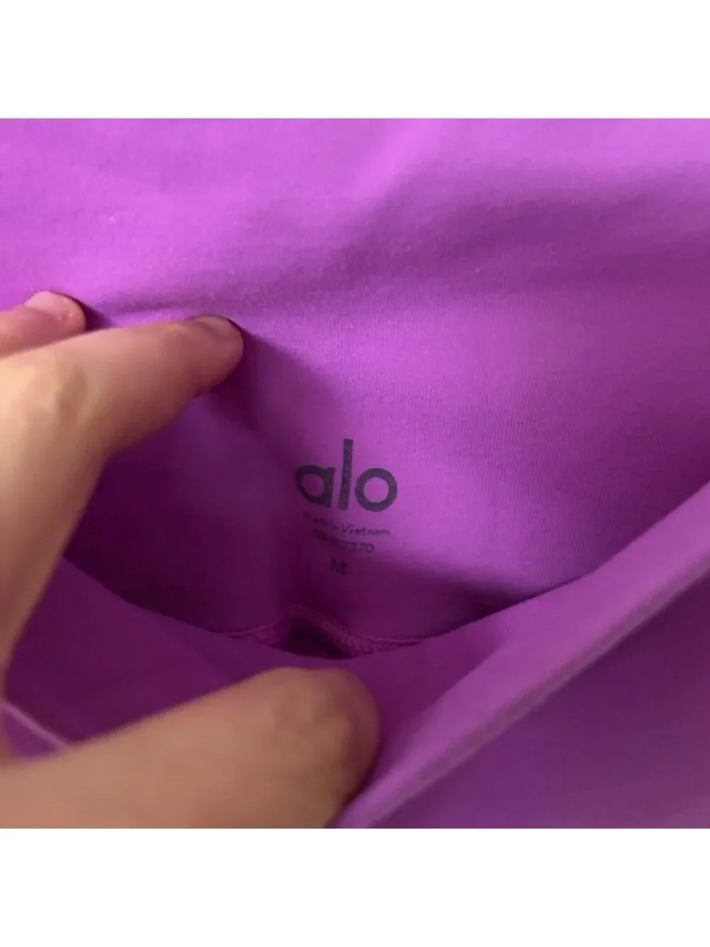 Alo‎ Yoga Purple High Waisted Airlift Leggings